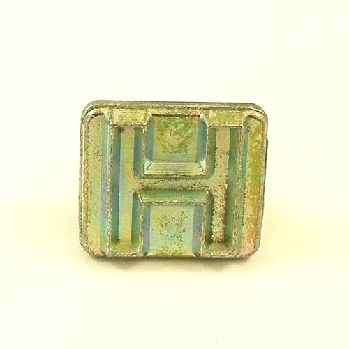 19mm Block Letter H Embossing Stamp artisanleather.co.uk